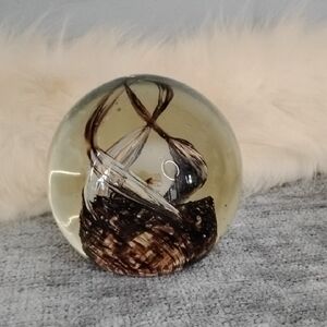 Artistic Glass Paperweight